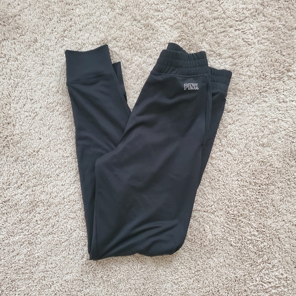 Pink Women's Stretchy Athletic Jogger Pants With Pockets - Picture 7 of 7